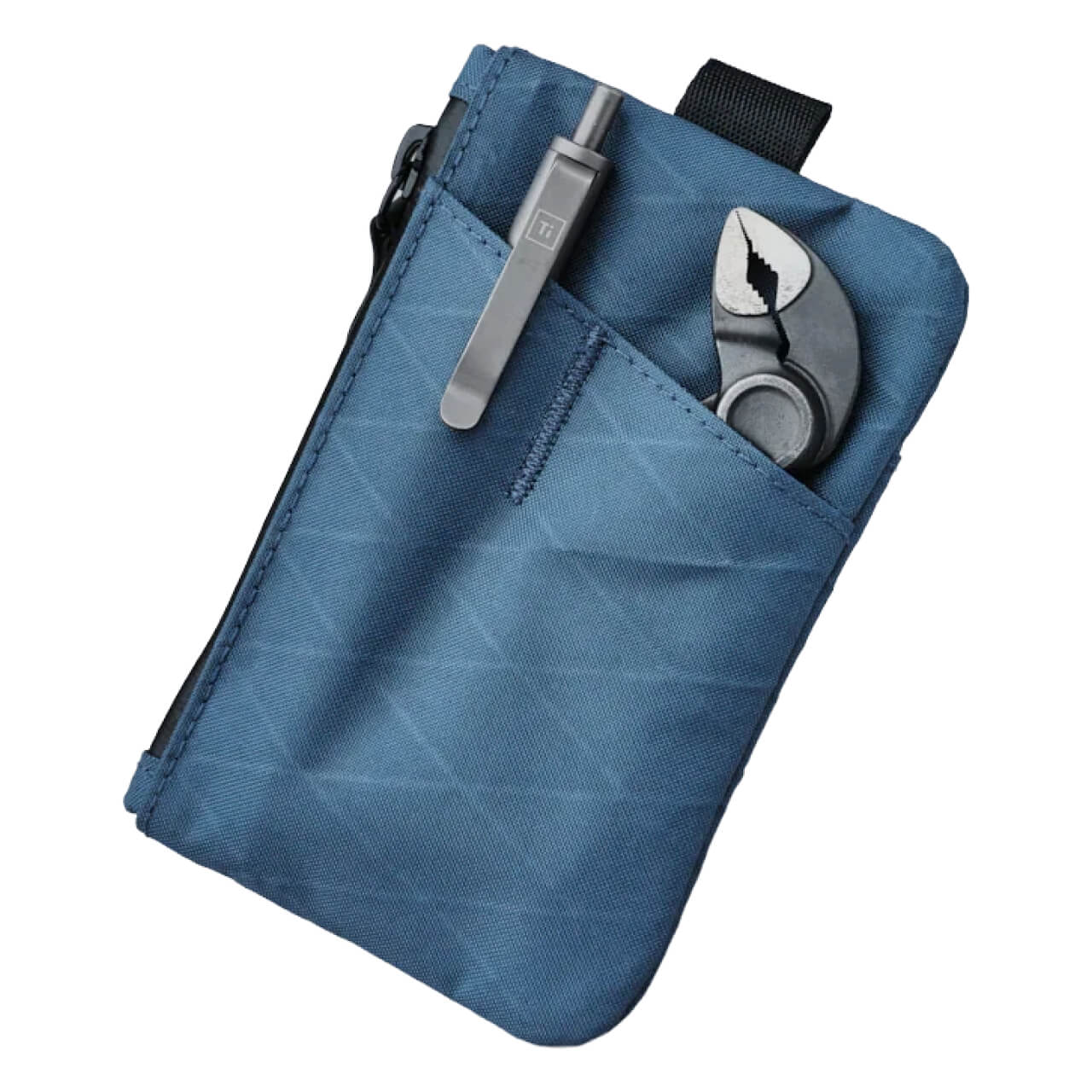 Поуч Alpaka Zip Pouch Pro Ocean Blue Back View