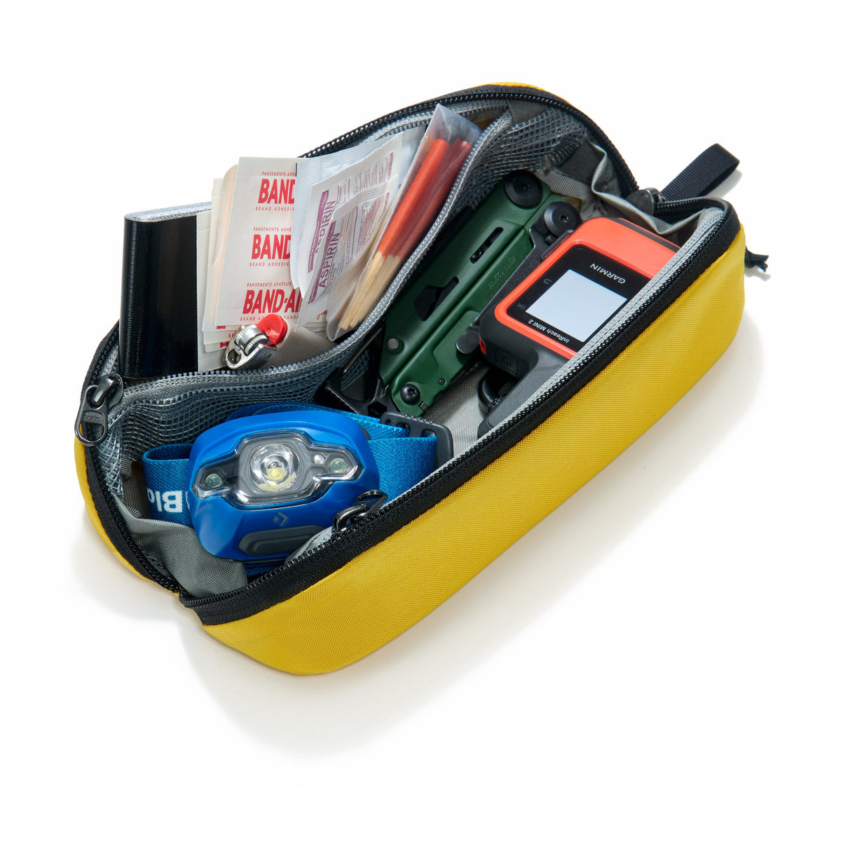 EDAY-13017a-EXY-EGS, EVERGOODS CIVIC Access Pouch 0.5L, Expedition Yellow, поуч із наповненням аптечкою та фонариком