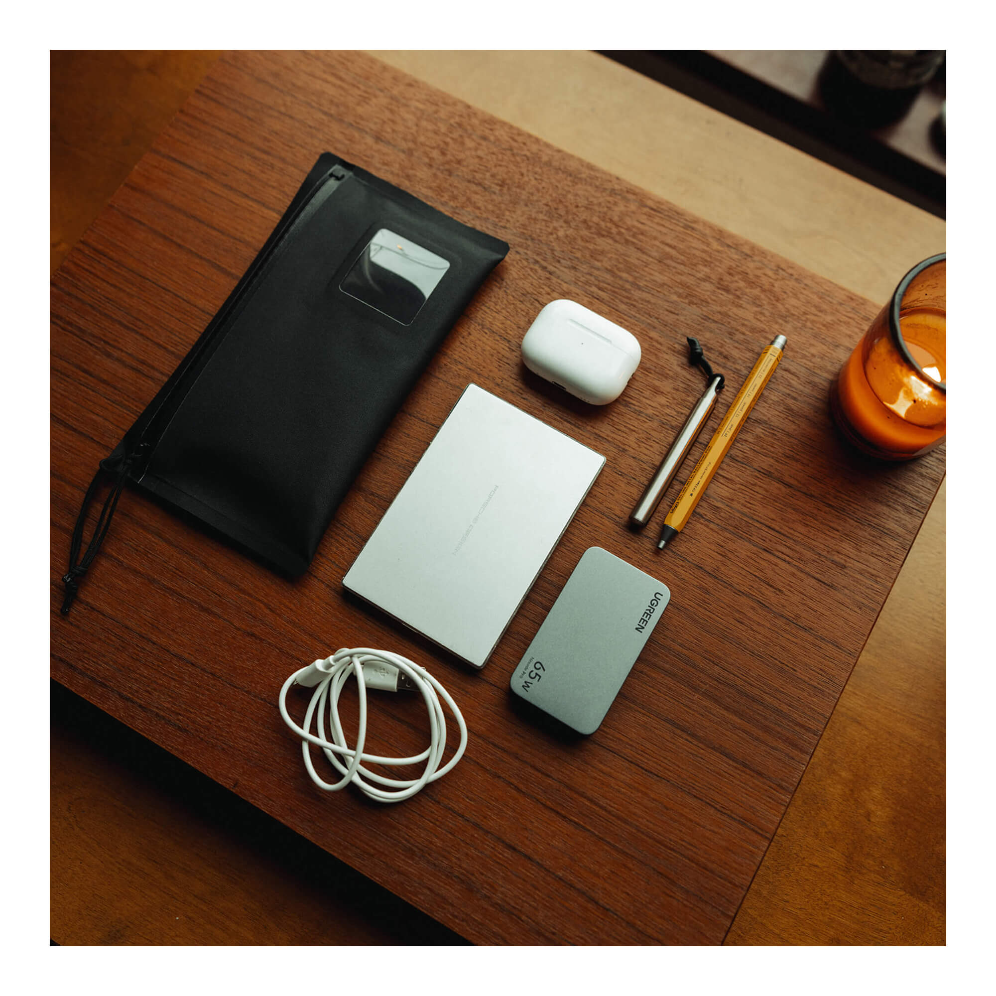 Поуч EVERGOODS ELEMENT Flat Pouch - Small