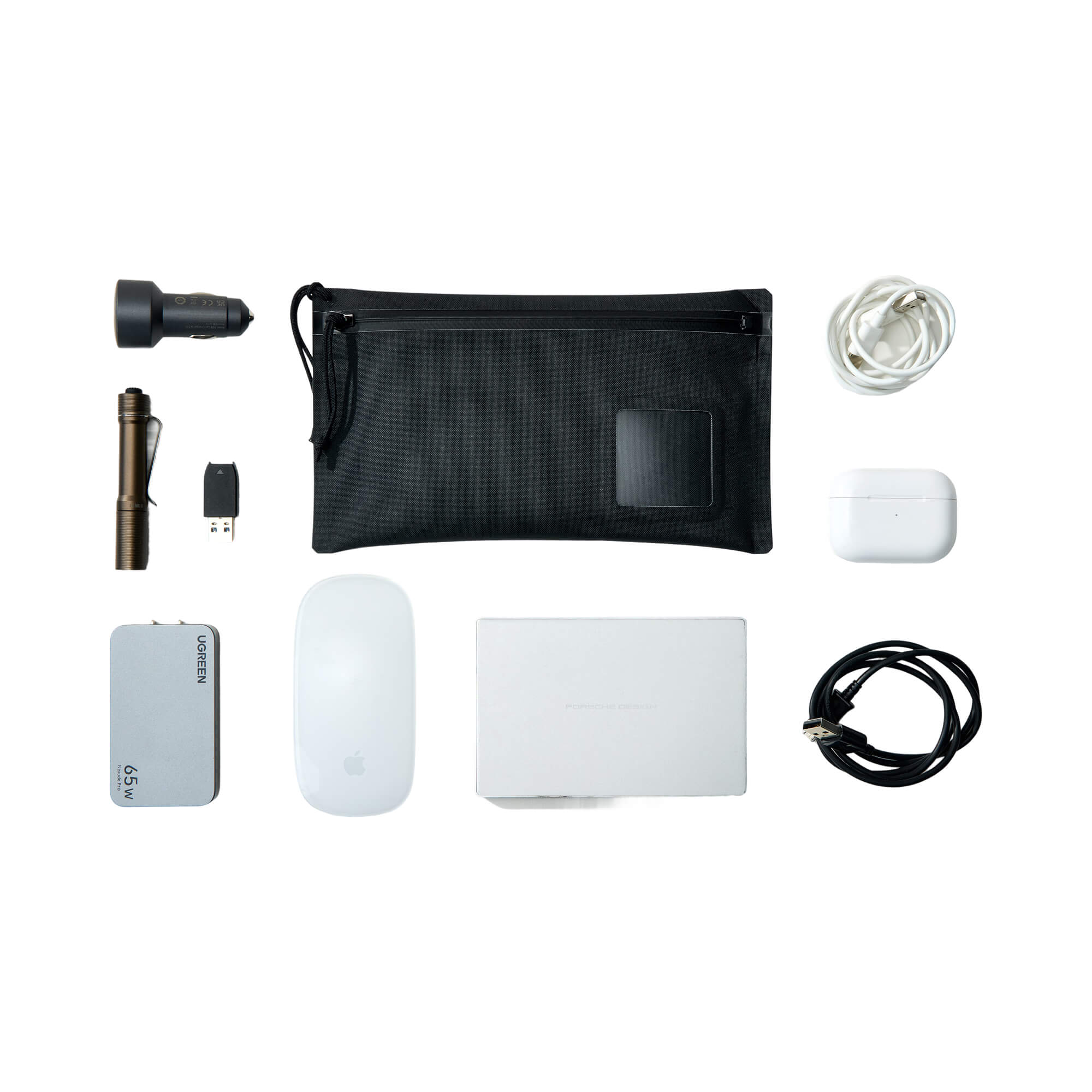 Поуч EVERGOODS ELEMENT Flat Pouch - Small