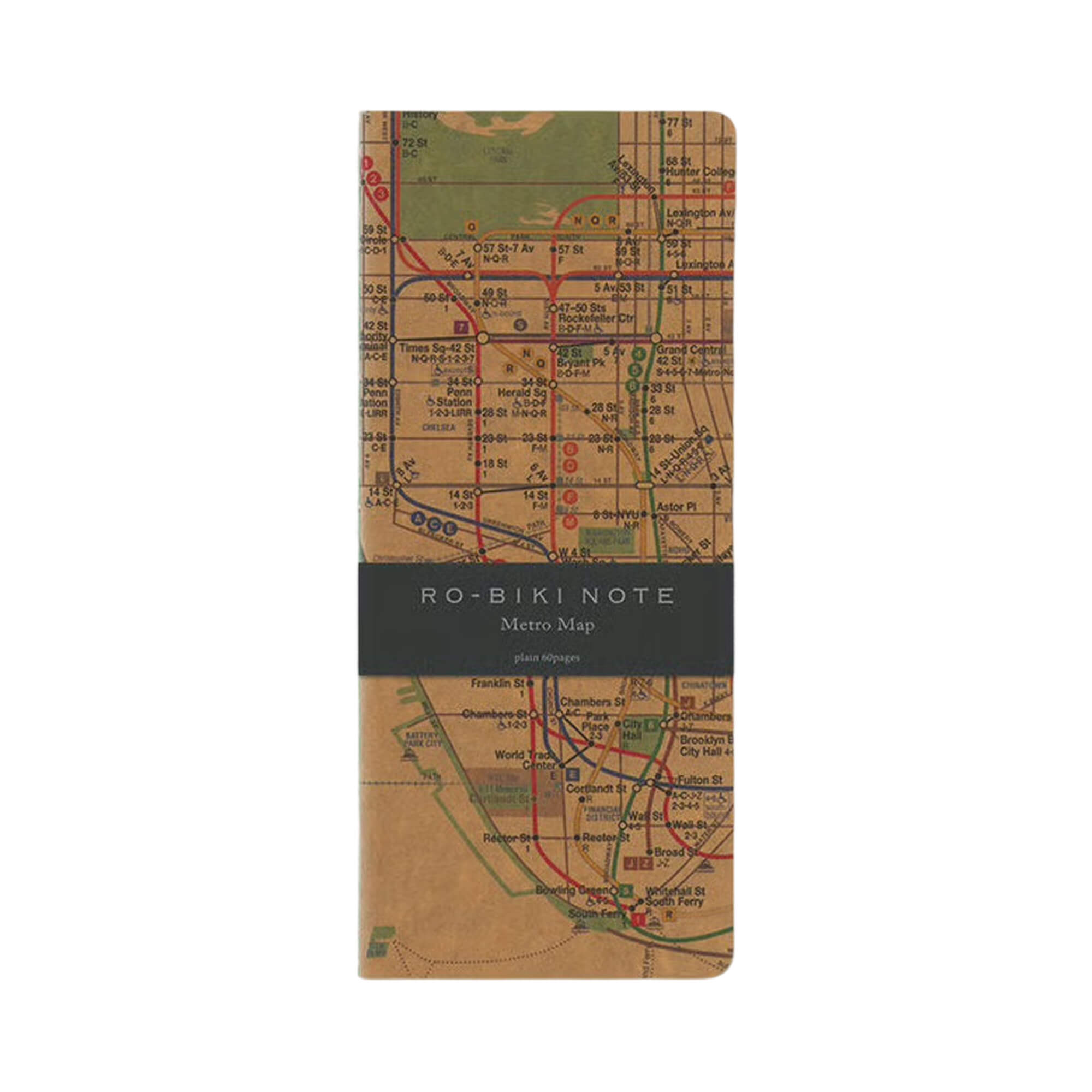 Блокнот Yamamoto Paper RO-BIKI NOTE — Map Series