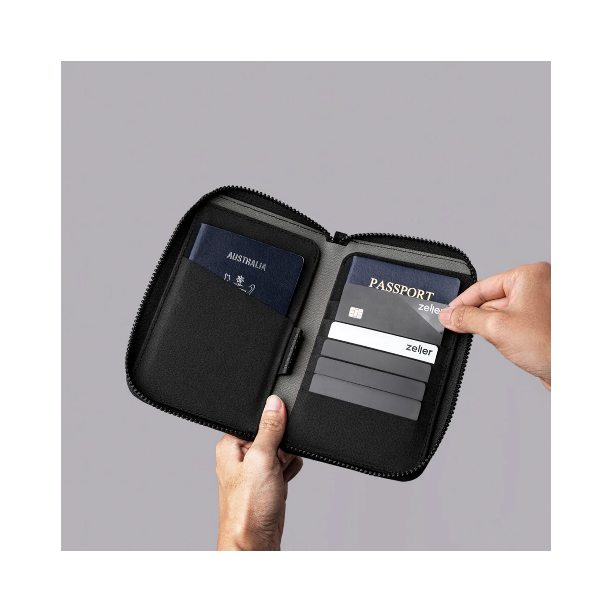 Гаманець Alpaka Zip Passport Wallet