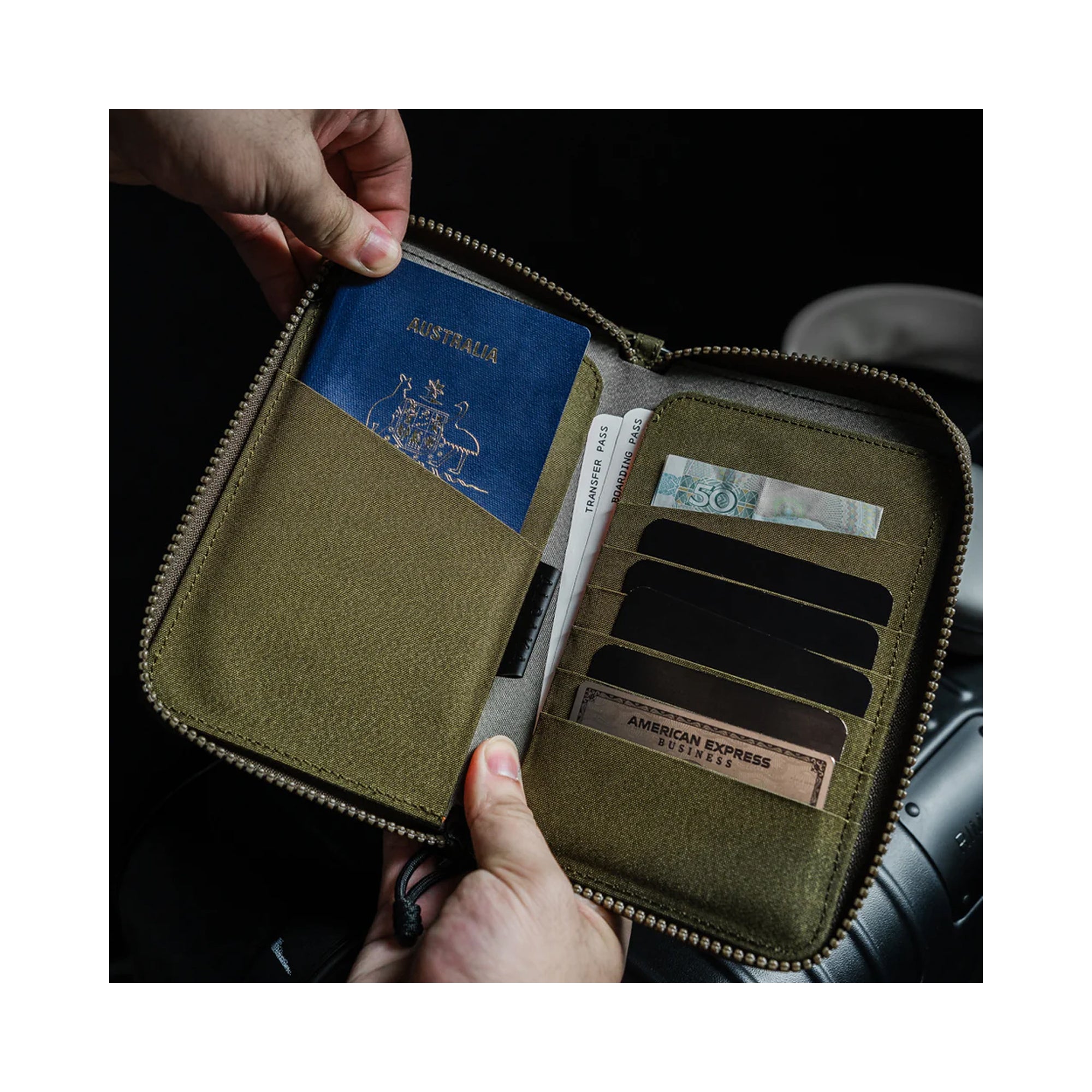 Гаманець Alpaka Zip Passport Wallet