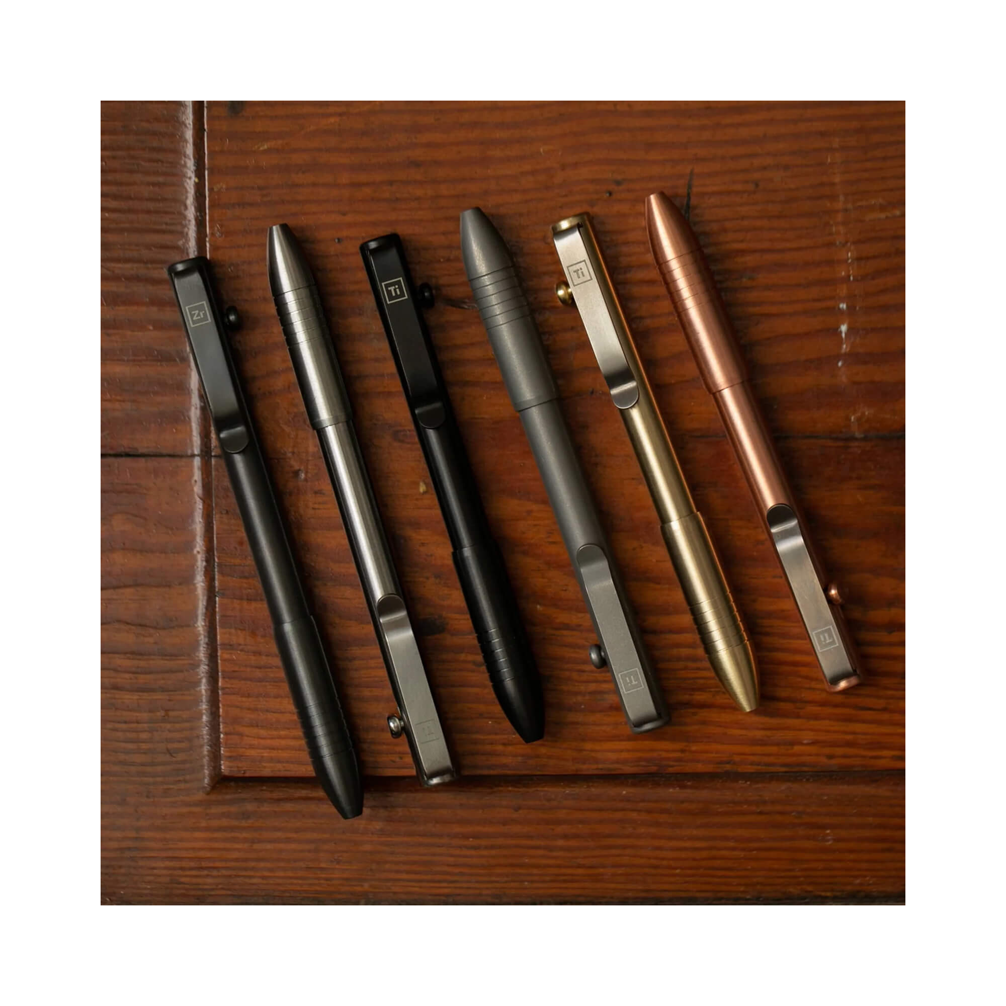 Ручка титанова Big Idea Design Bolt Action Pen