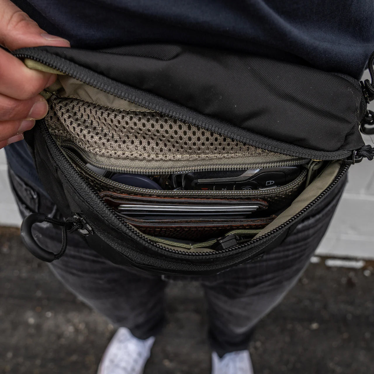 Сумка поясна EBERLESTOCK Bando Bag XL