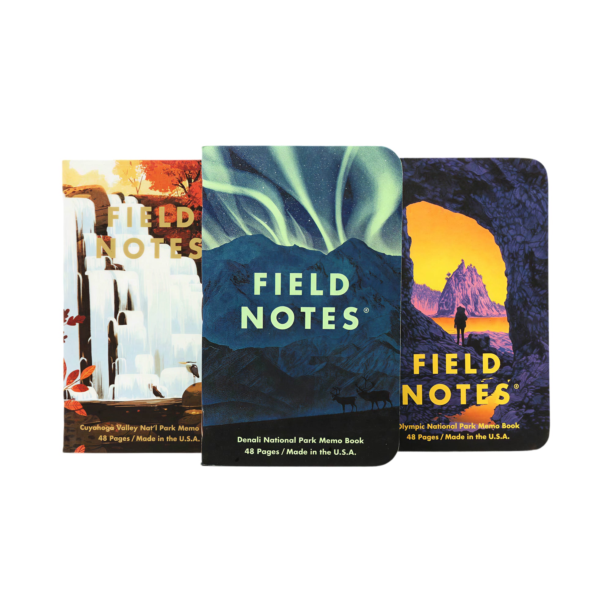 Набір блокнотів Field Notes National Parks Серія E