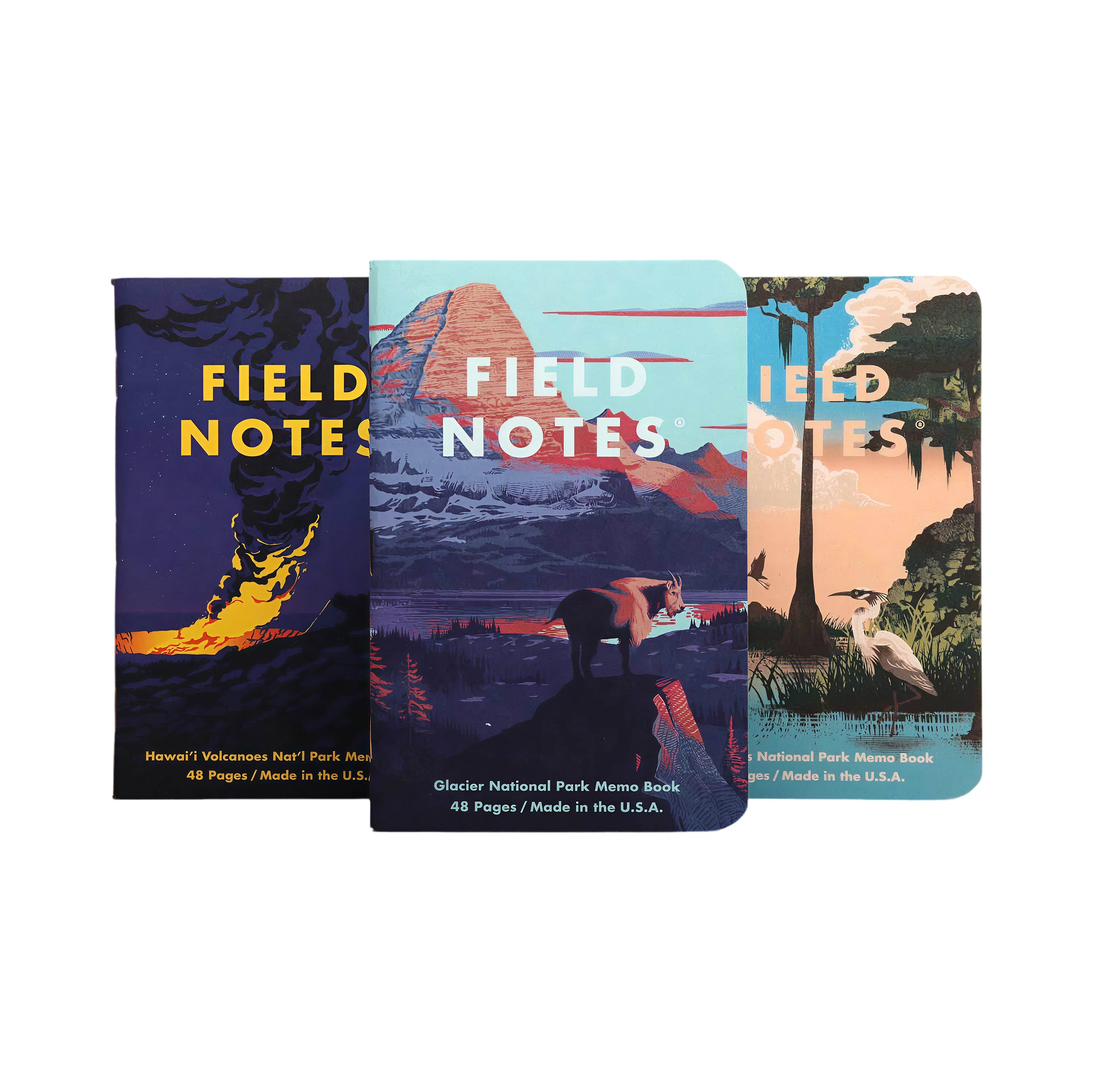 Набір блокнотів Field Notes National Parks Серія F