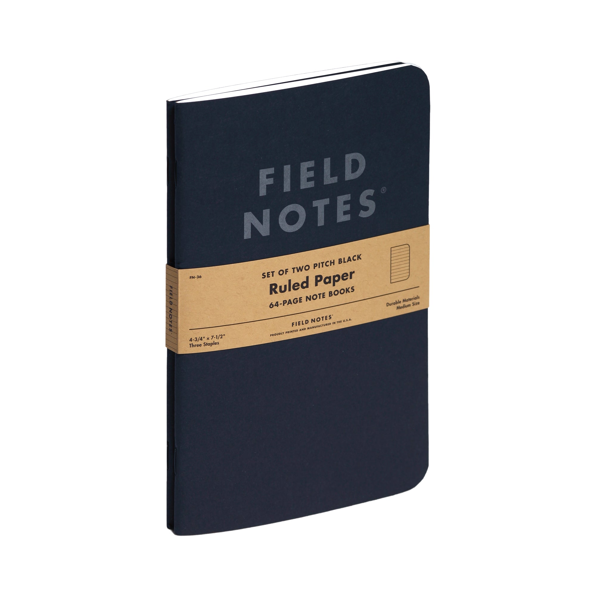 Набір блокнотів Field Notes Pitch Black Notebook