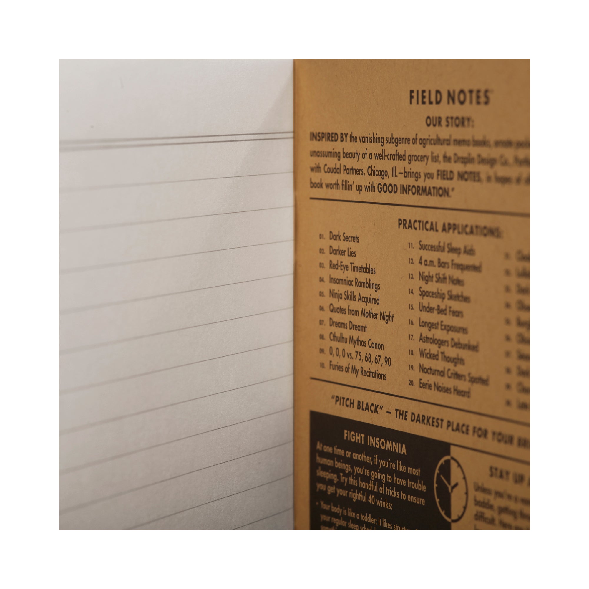 Набір блокнотів Field Notes Pitch Black Notebook