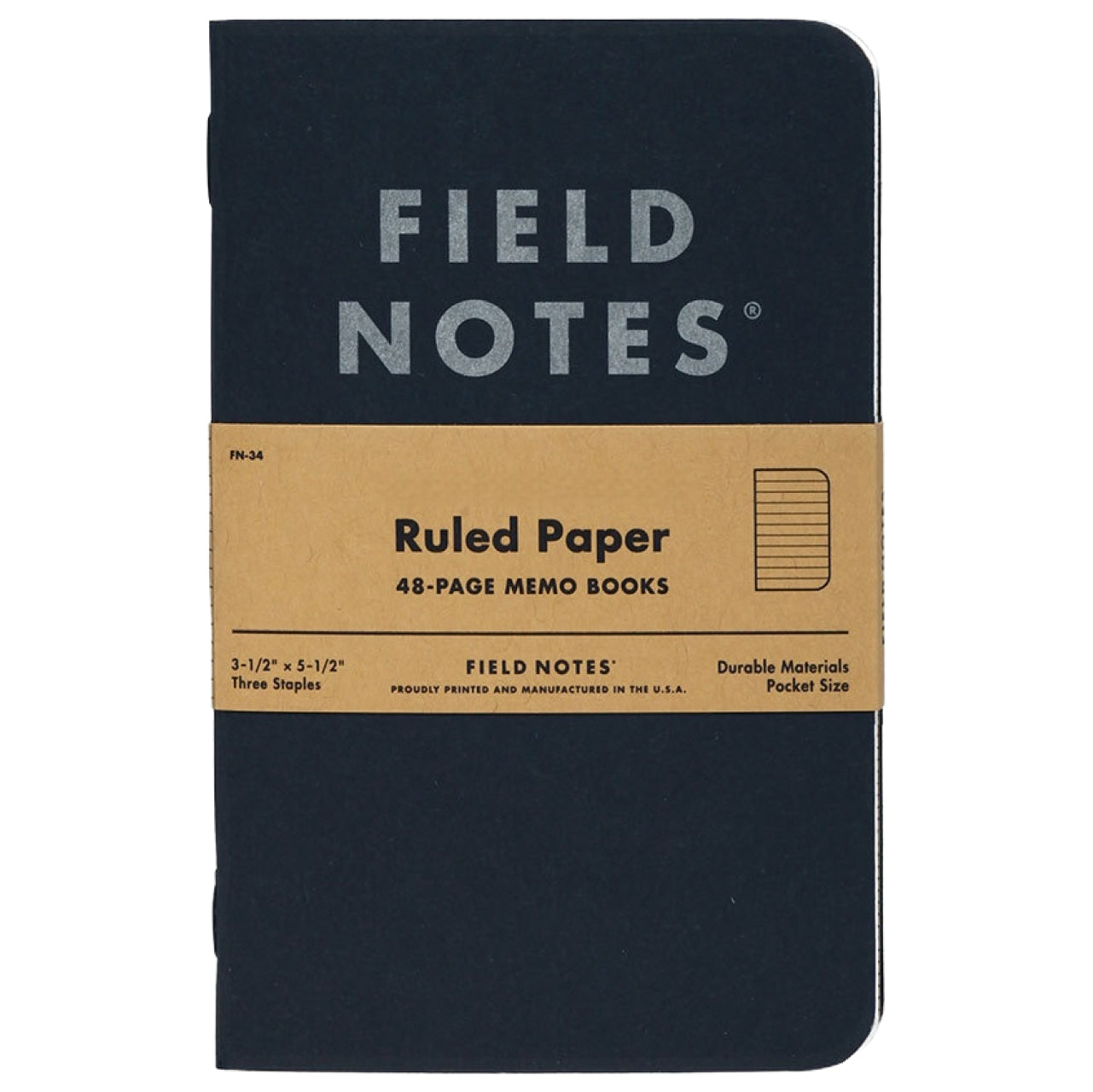 Блокнот Field Notes Pitch Black