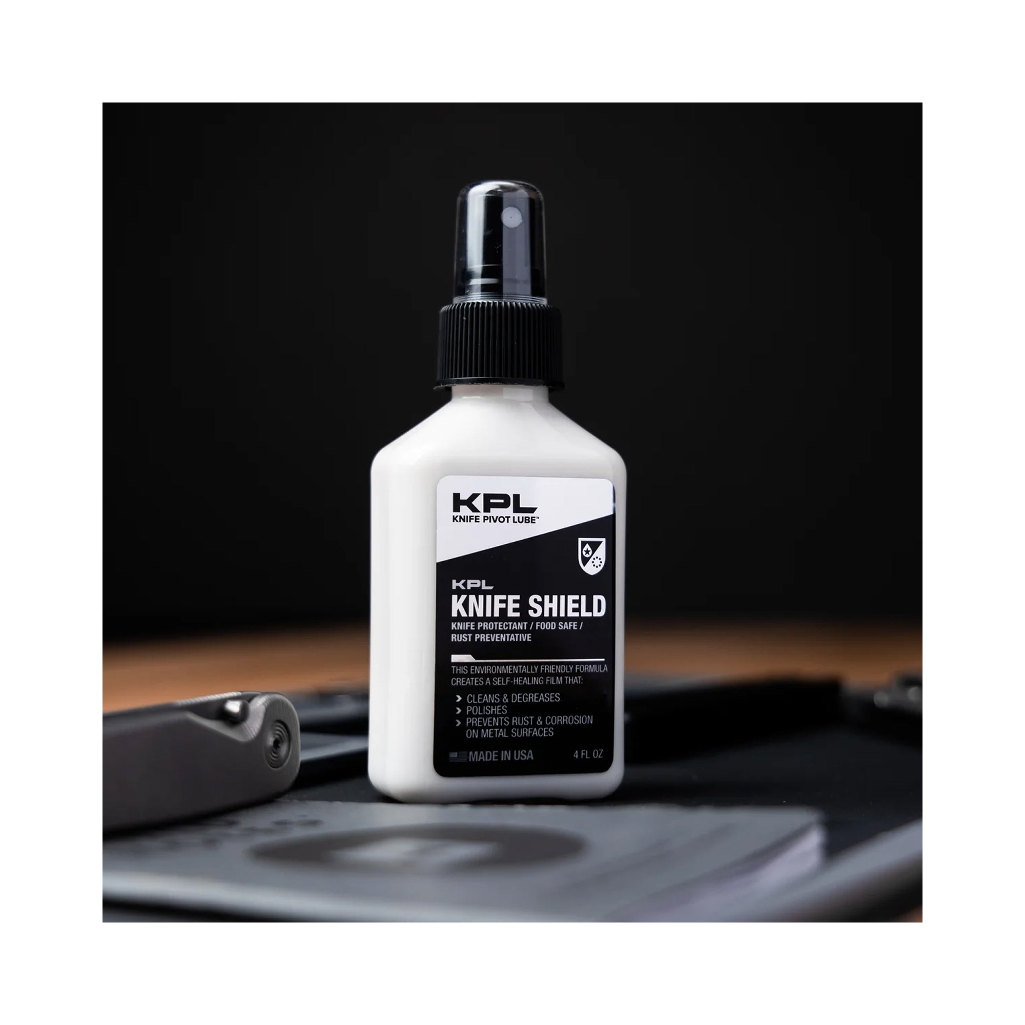 Антикорозійний засіб та полірувальний очищувач для ножів KPL Knife Shield