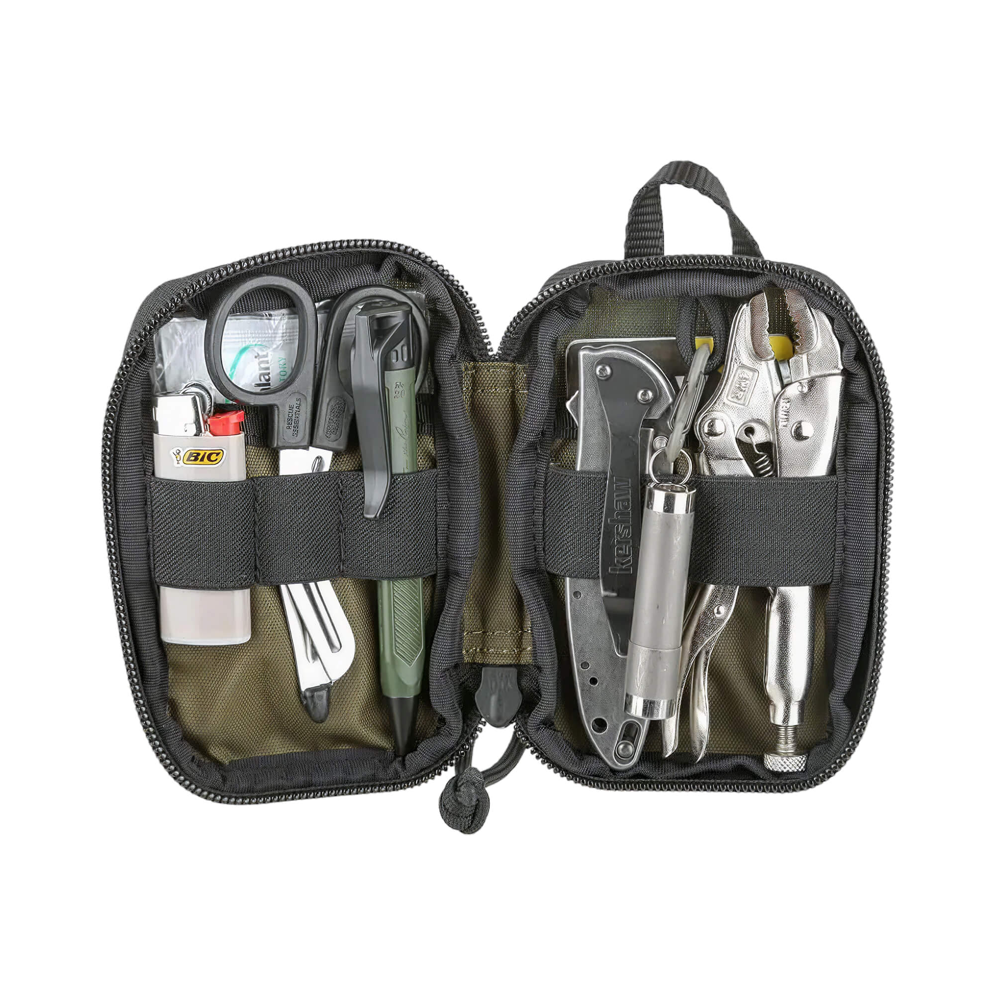 Maxpedition Pico Pocket Organizer OD Green — внутрішня організація для EDC-інструментів та аксесуарів