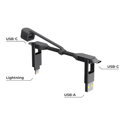 Кабель-брелок Rolling Square inCharge XS