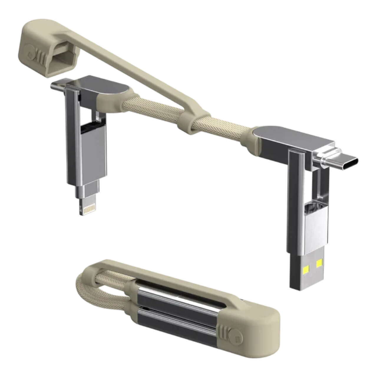 Кабель-брелок Rolling Square inCharge XS