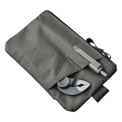 Поуч Alpaka Zip Pouch Pro Dark Green Back View