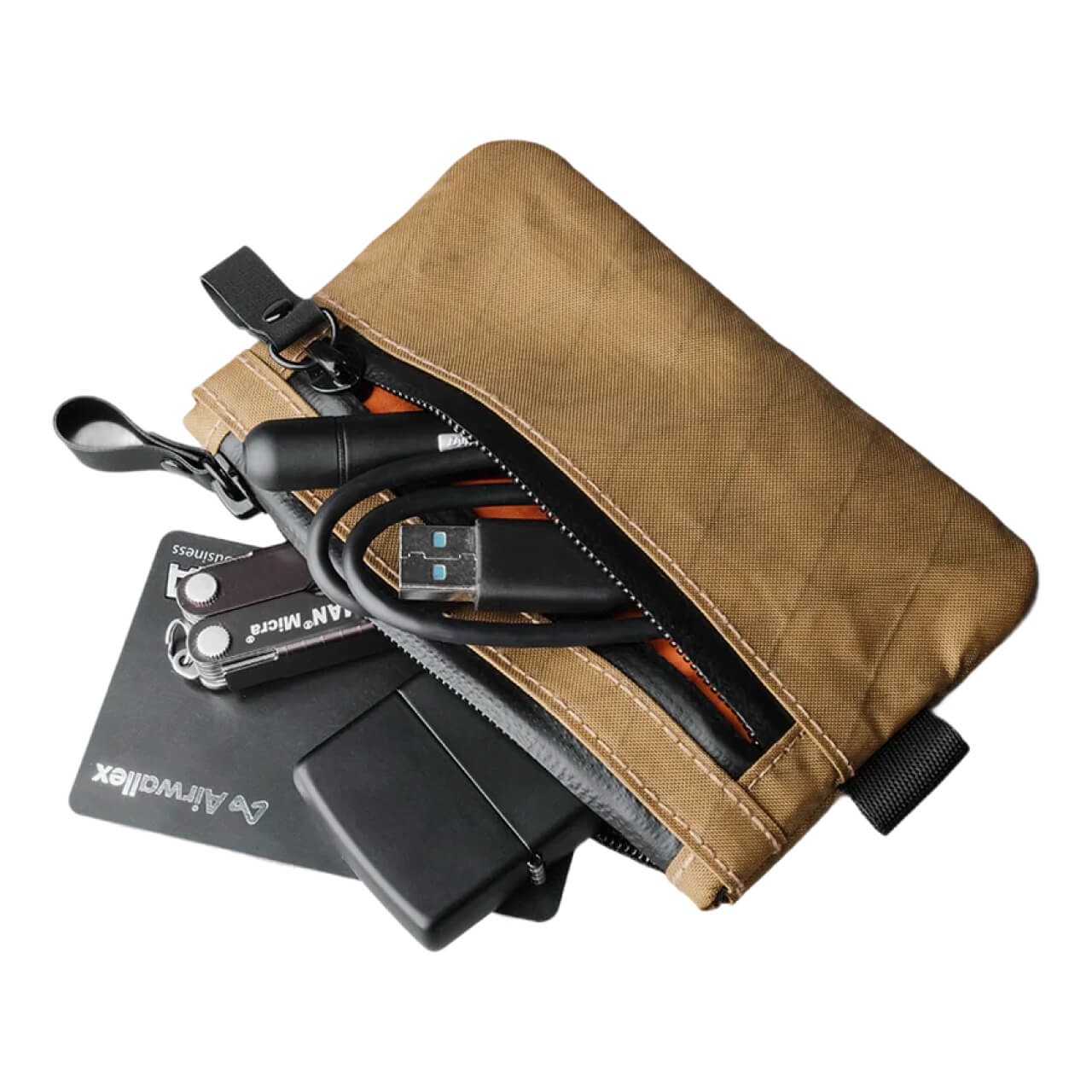 Поуч Alpaka Zip Pouch Coyote Brown EDC Gears Loaded