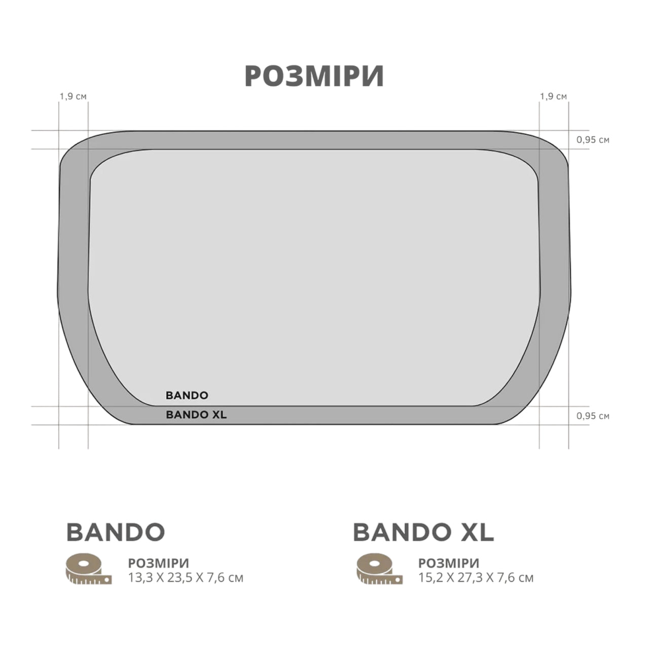 Сумка поясна EBERLESTOCK Bando Bag XL