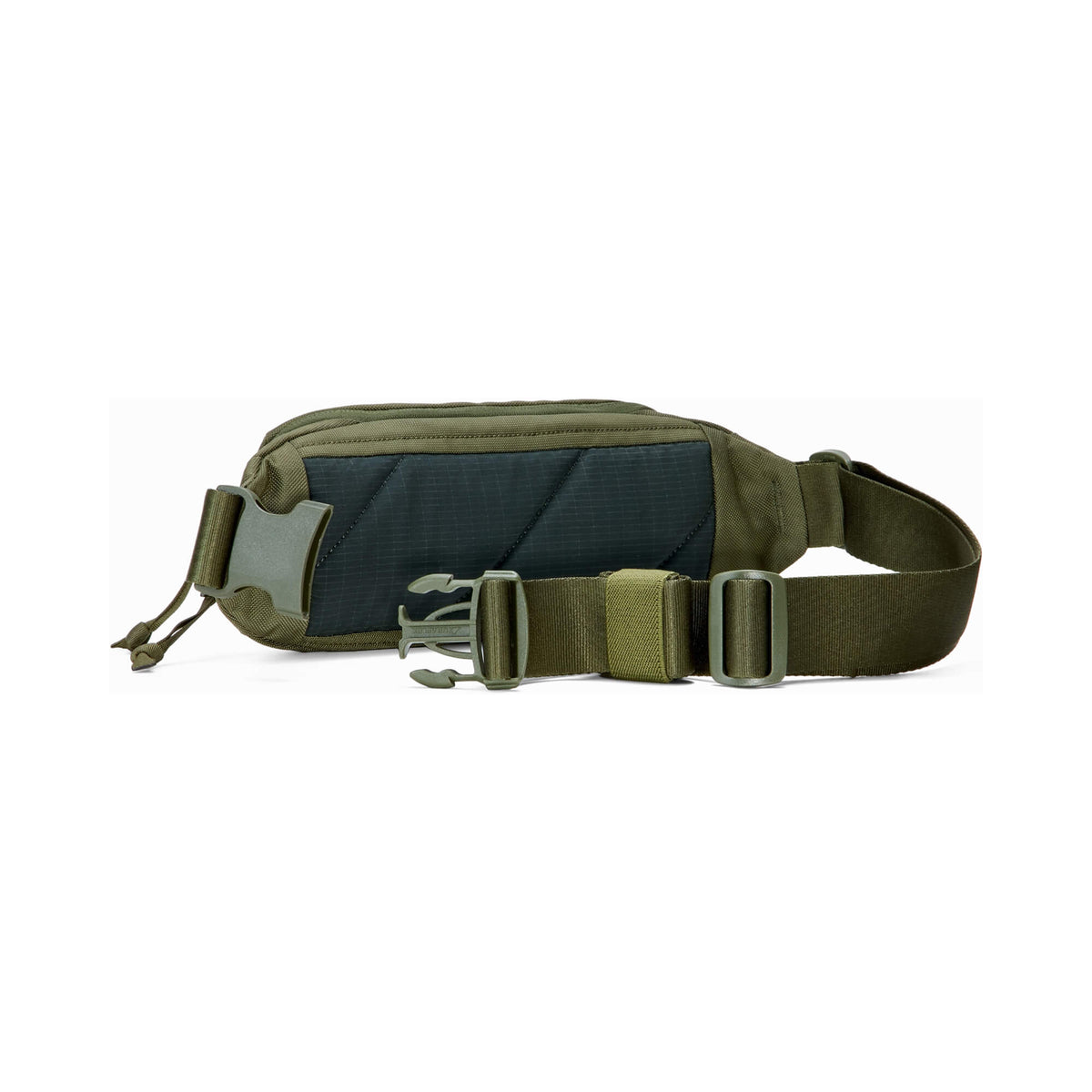 EDAY-13025a-ODG-EGS, EVERGOODS CIVIC Access Sling 1L, OD Green, слінг лежить під кутом, пряжка ременя