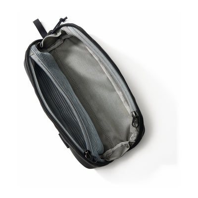 EDAY-13017a-SBK-EGS, EVERGOODS CIVIC Access Pouch 0.5L, Solution Dyed Black, поуч відкритий, розкладений плоским лотком