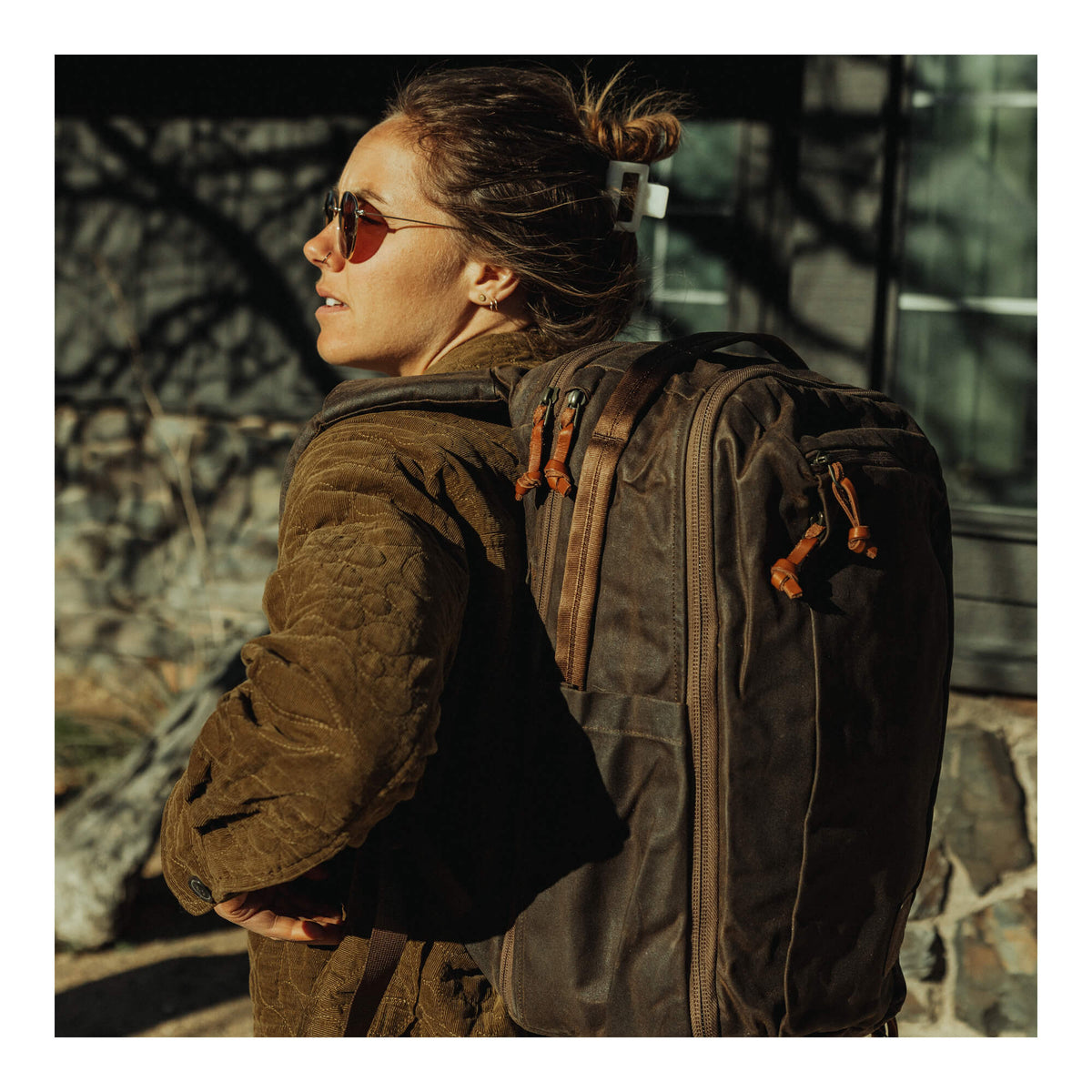 Рюкзак EVERGOODS CIVIC Travel Bag - Waxed Canvas