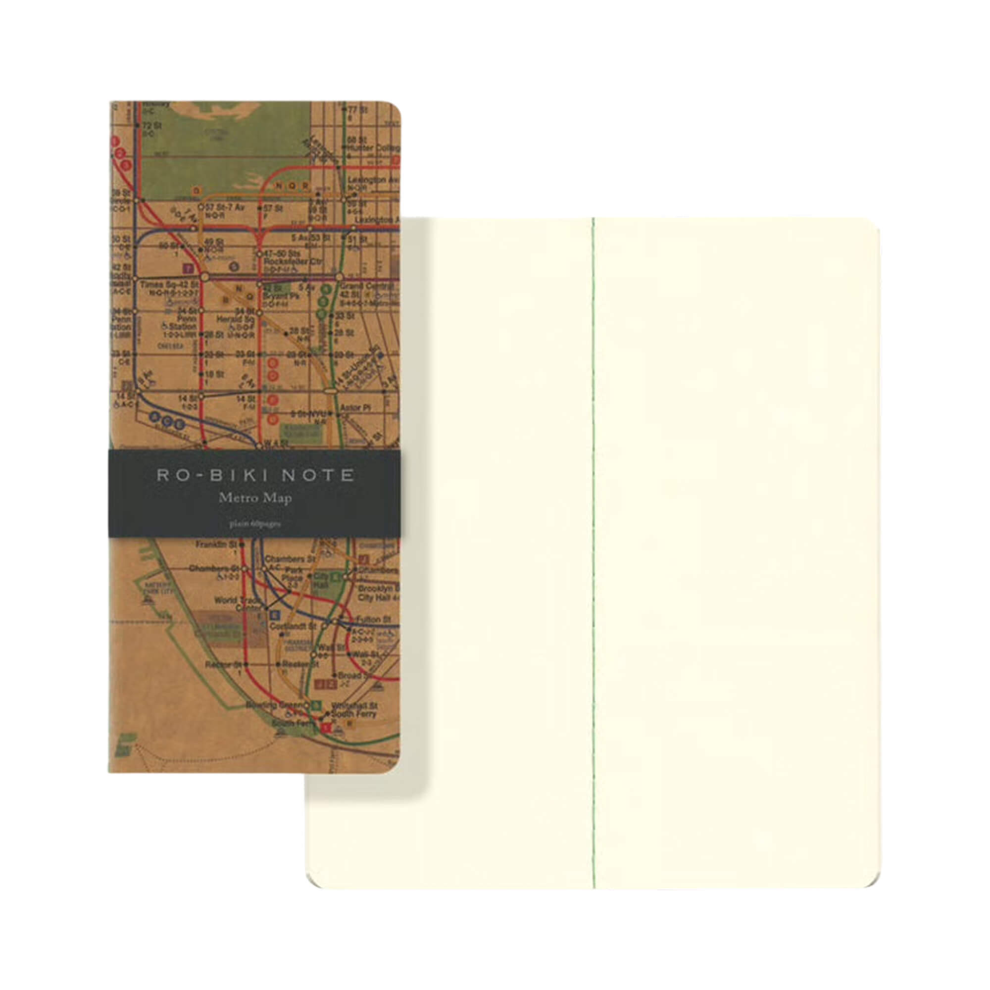Блокнот Yamamoto Paper RO-BIKI NOTE — Map Series