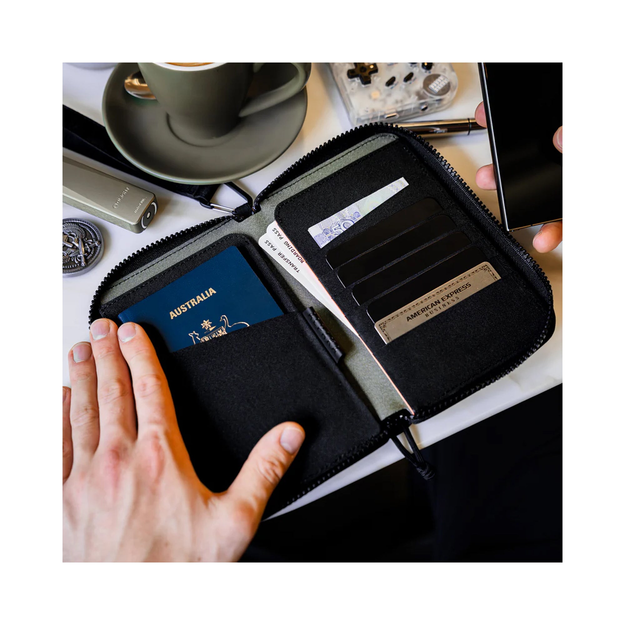 Гаманець Alpaka Zip Passport Wallet