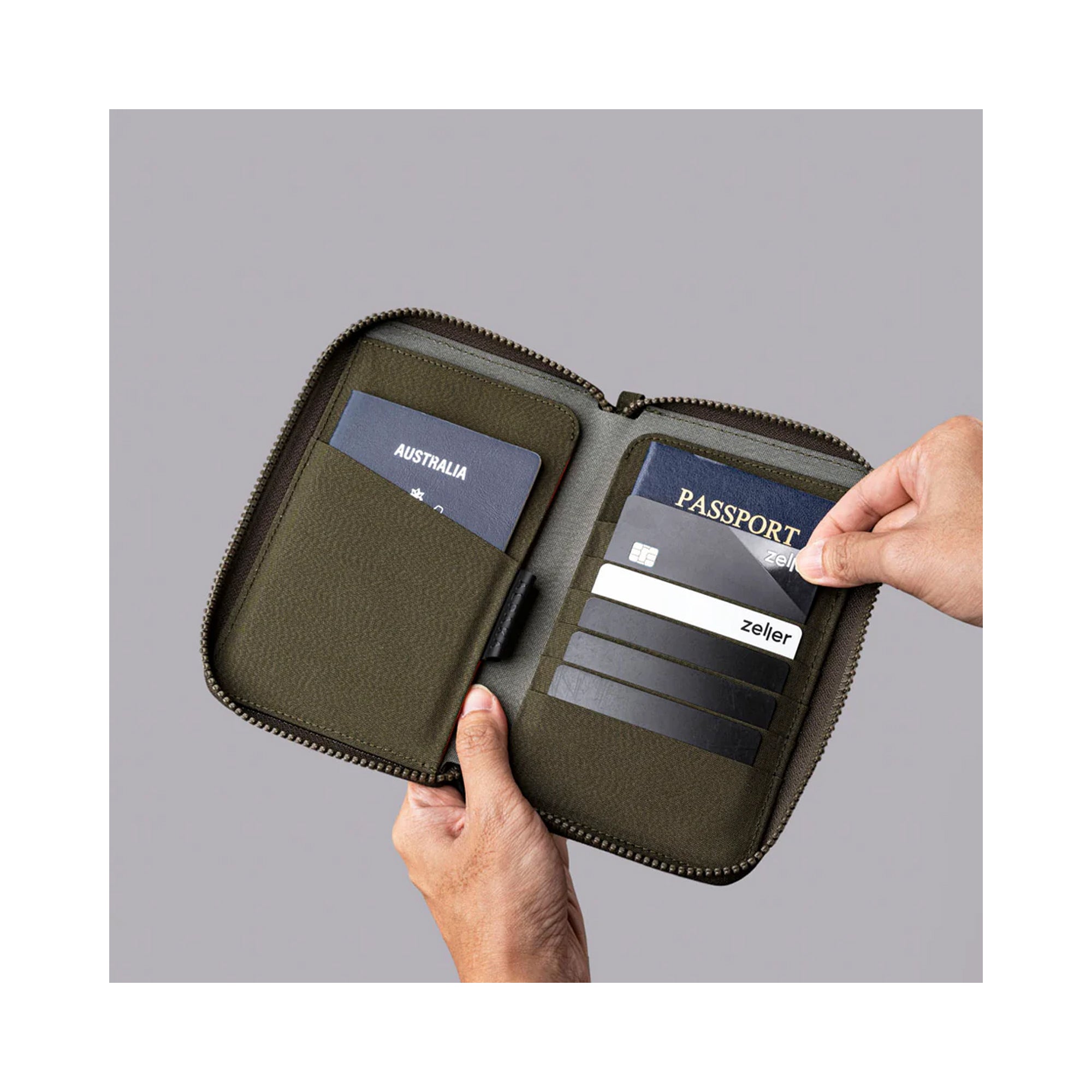 Гаманець Alpaka Zip Passport Wallet