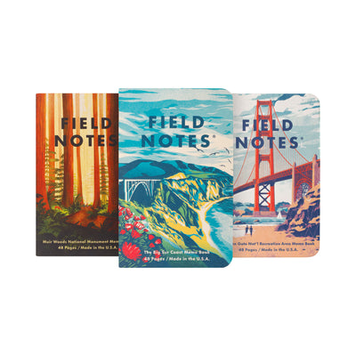 Набір блокнотів Field Notes Explore America Серія A