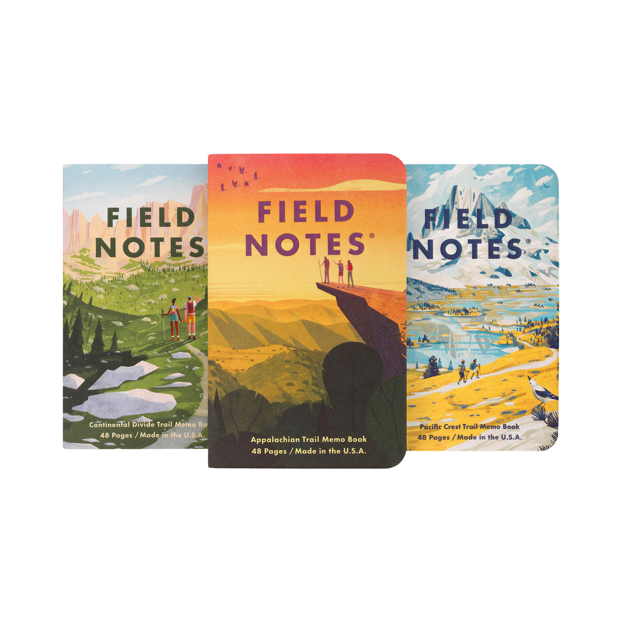 Набір блокнотів Field Notes Explore America Серія B