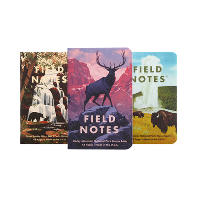 Набір блокнотів Field Notes National Parks Серія C