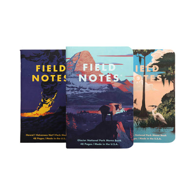 Набір блокнотів Field Notes National Parks Серія F