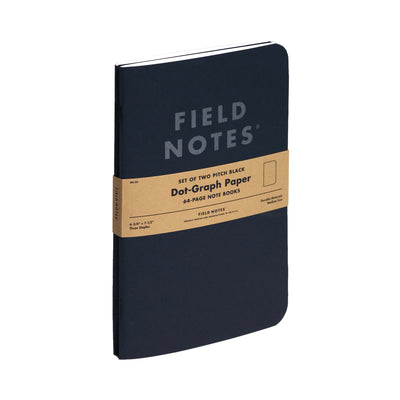 Набір блокнотів Field Notes Pitch Black Notebook