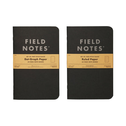 Блокнот Field Notes Pitch Black Notebook
