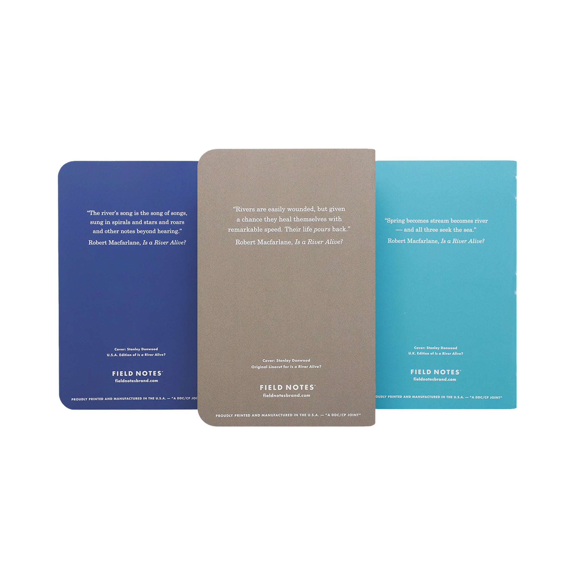Блокнот Field Notes Is a River Alive? Всі блокноти позаду