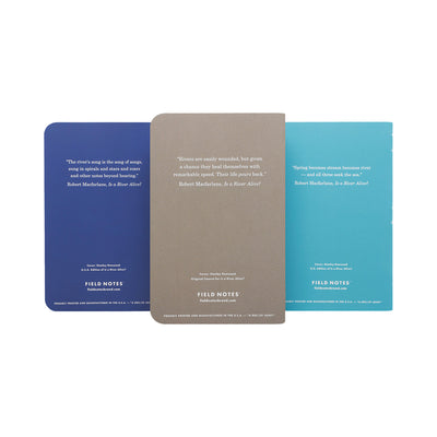 Блокнот Field Notes Is a River Alive? Всі блокноти позаду