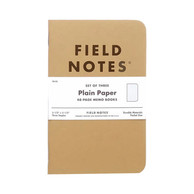 Блокнот Field Notes Original Kraft Plain Front