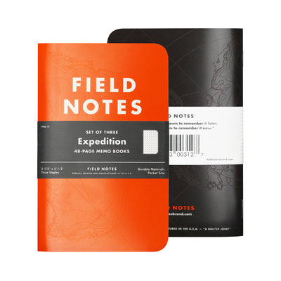 Блокнот Field Notes Expedition Front and Back
