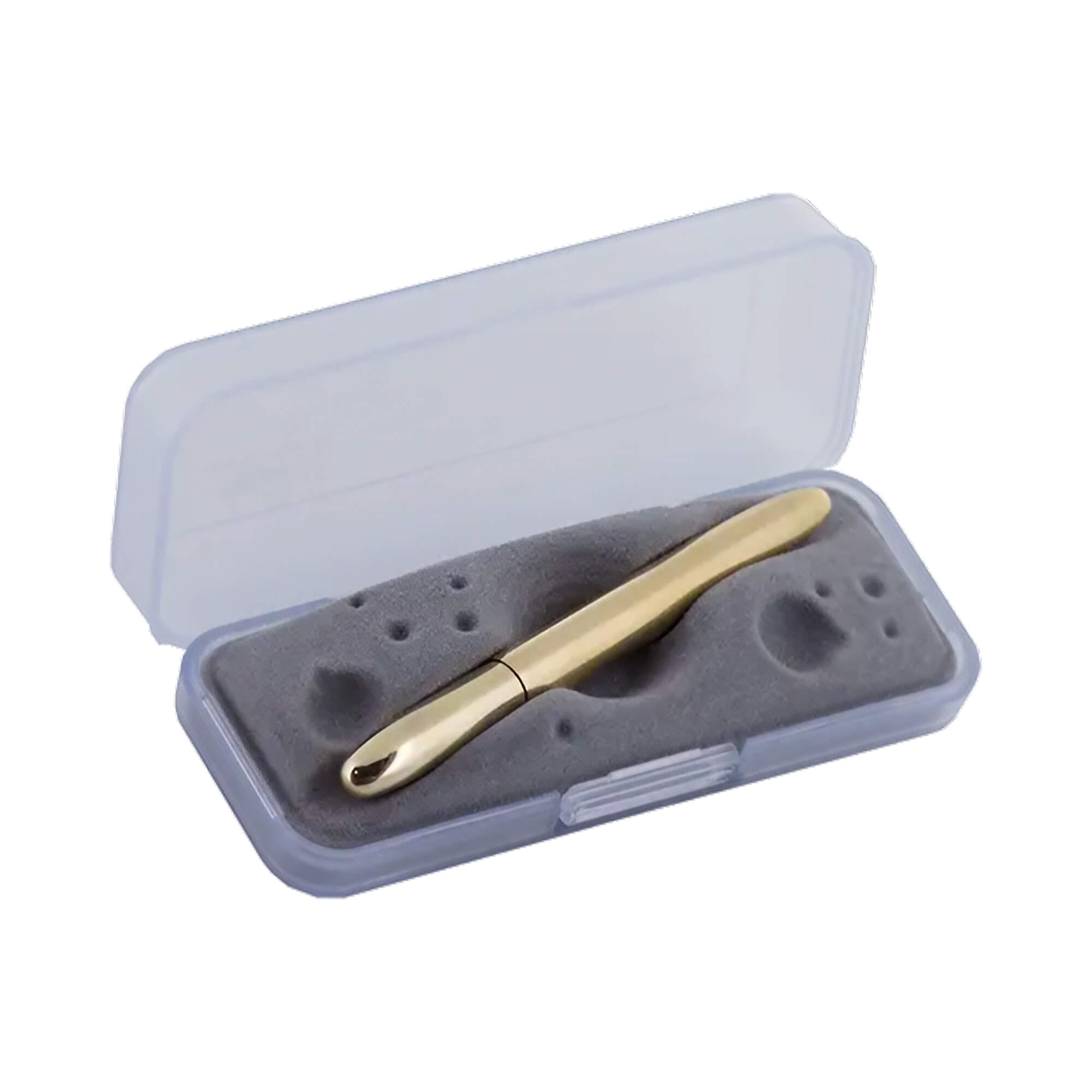 Fisher Space Pen Raw Brass Bullet — EDC-ручка з латуні в коробці