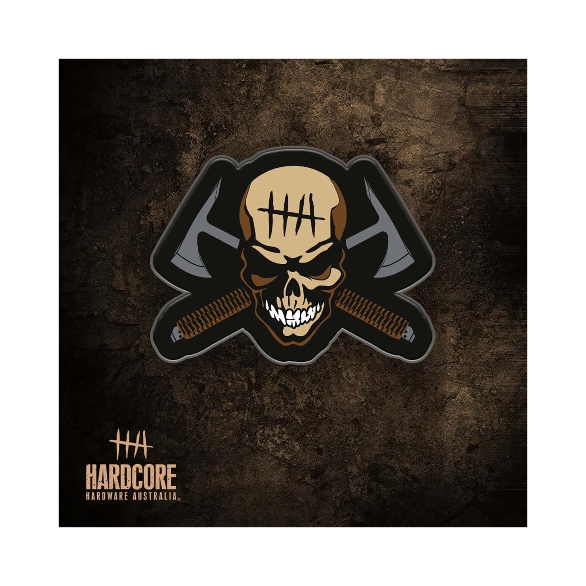 Патч Hardcore Hardware Australia 2012 Skull