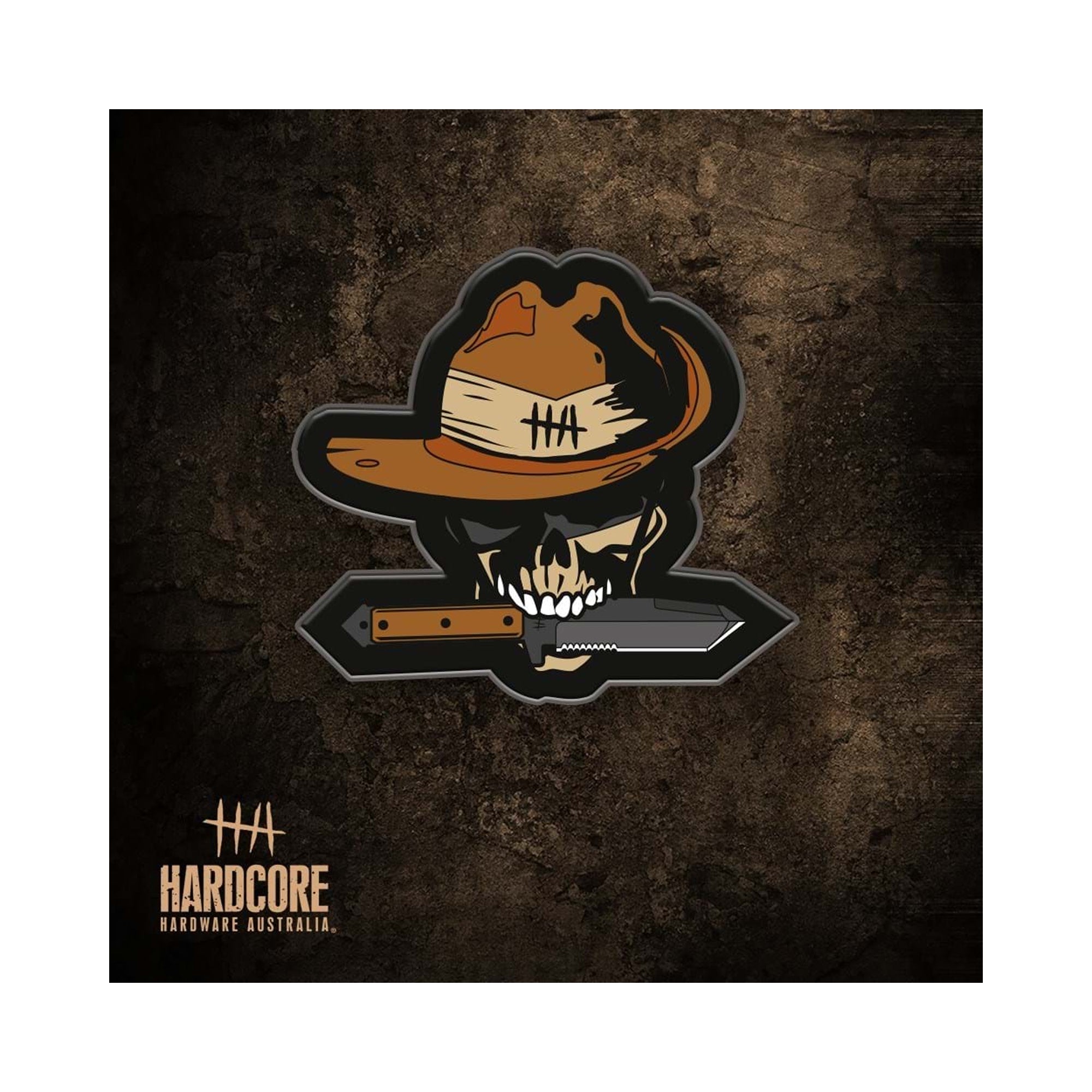 Патч Hardcore Hardware Australia 2013 Skull