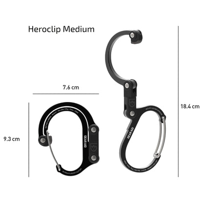 Карабін-трансформер GearAid Heroclip Medium
