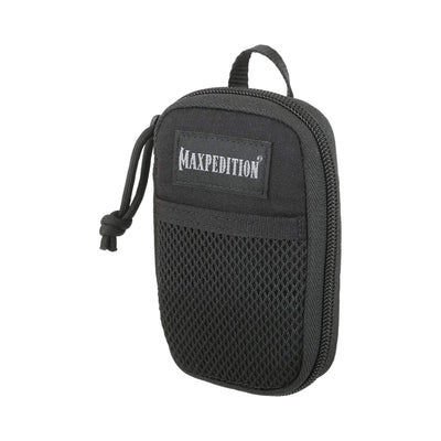 Maxpedition Pico Pocket Organizer Black — ультракомпактний EDC-органайзер, вигляд спереду