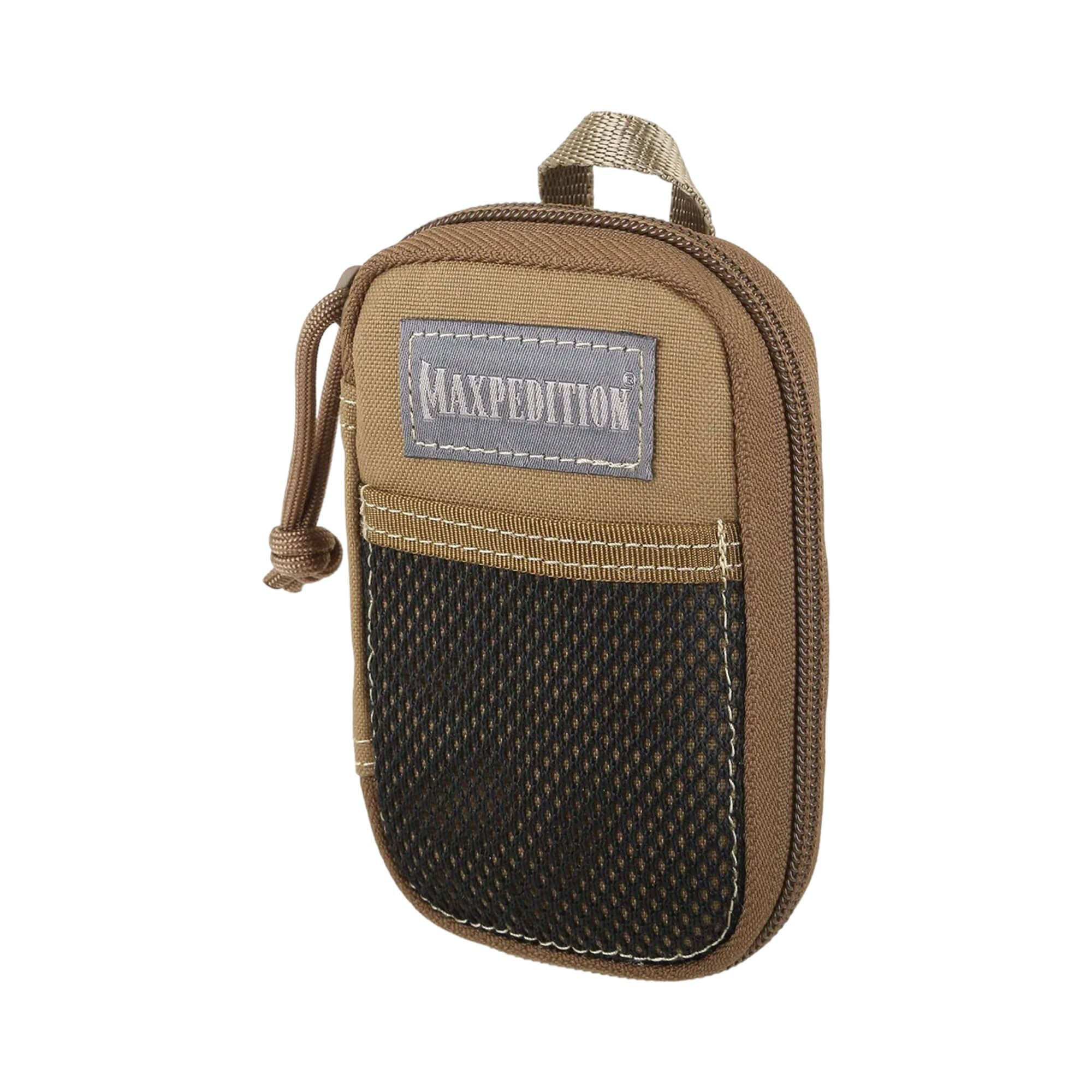 Maxpedition Pico Pocket Organizer Khaki — ультракомпактний EDC-органайзер, вигляд спереду