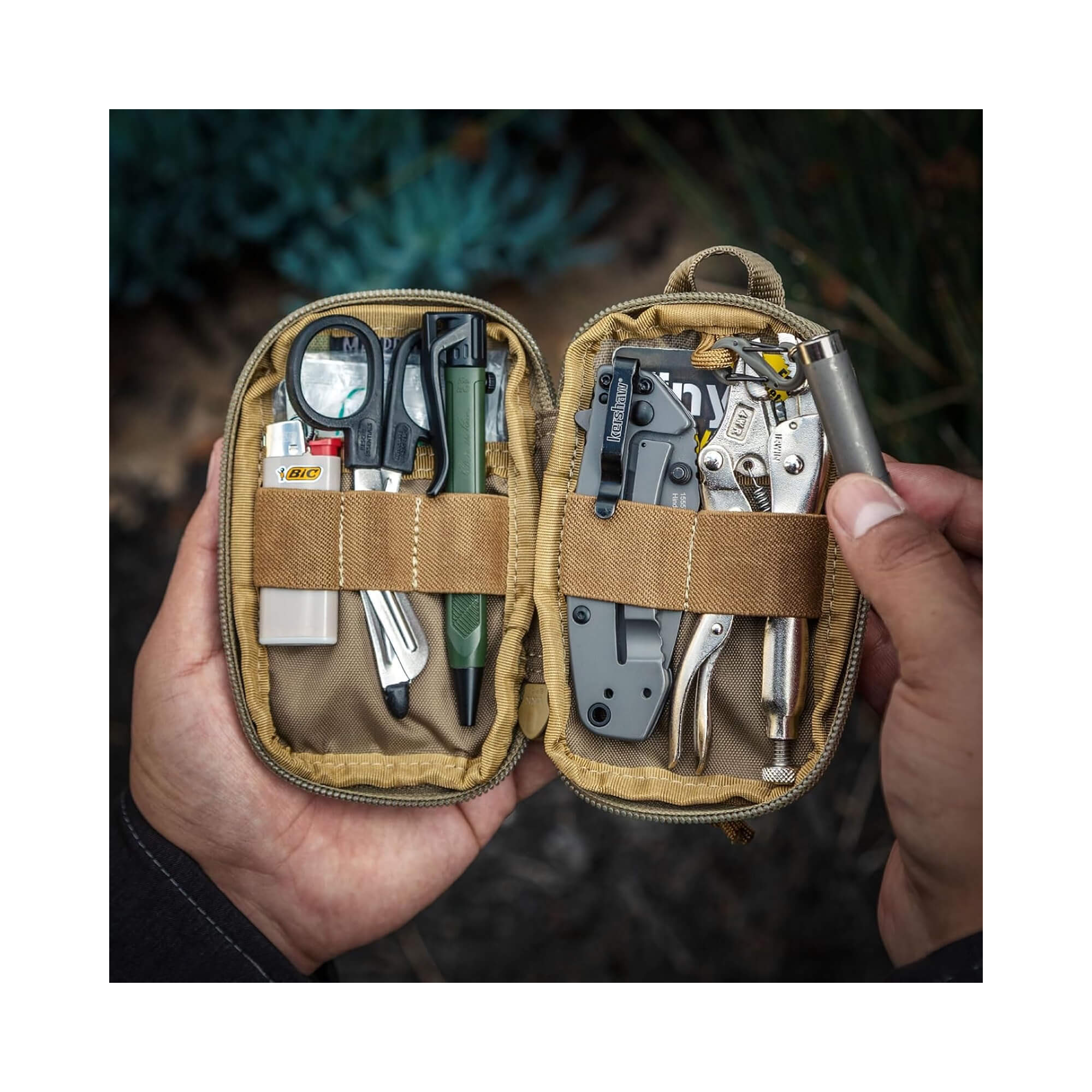 Maxpedition Pico Pocket Organizer Multicam — EDC-органайзер у використанні, лайфстайл фото