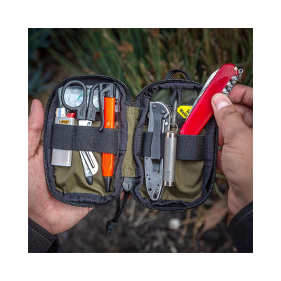Maxpedition Pico Pocket Organizer OD Green — EDC-органайзер у використанні, лайфстайл фото