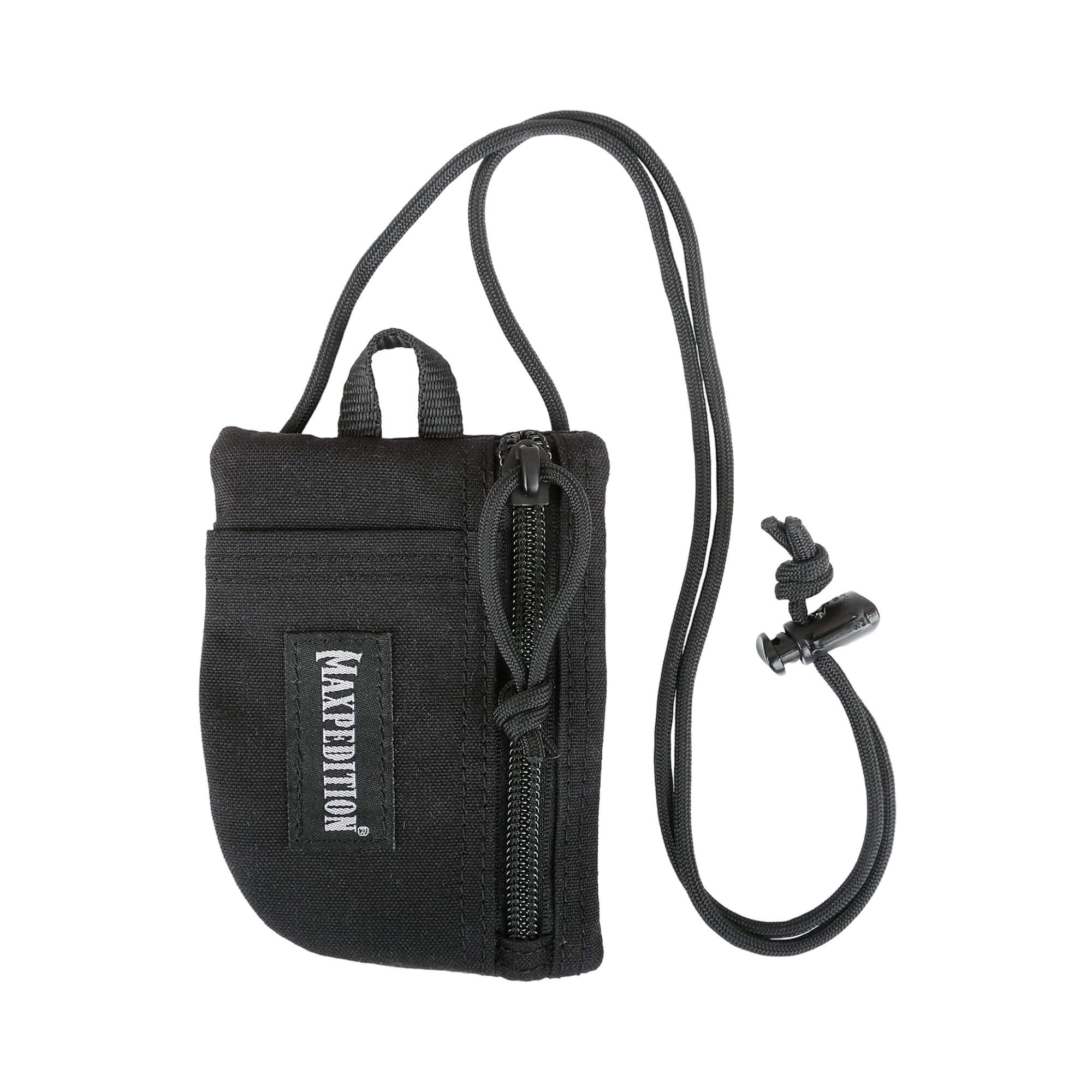 Maxpedition Platy Front Pocket Organizer Black — вигляд спереду, компактний формат для щоденного EDC.