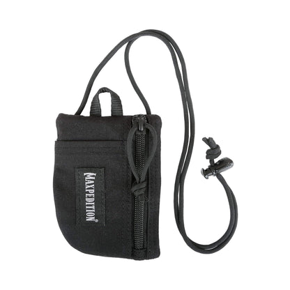 Maxpedition Platy Front Pocket Organizer Black — вигляд спереду, компактний формат для щоденного EDC.