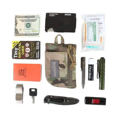 Приклад вмісту кишенькового органайзера Maxpedition Platy Front Pocket Organizer Multicam