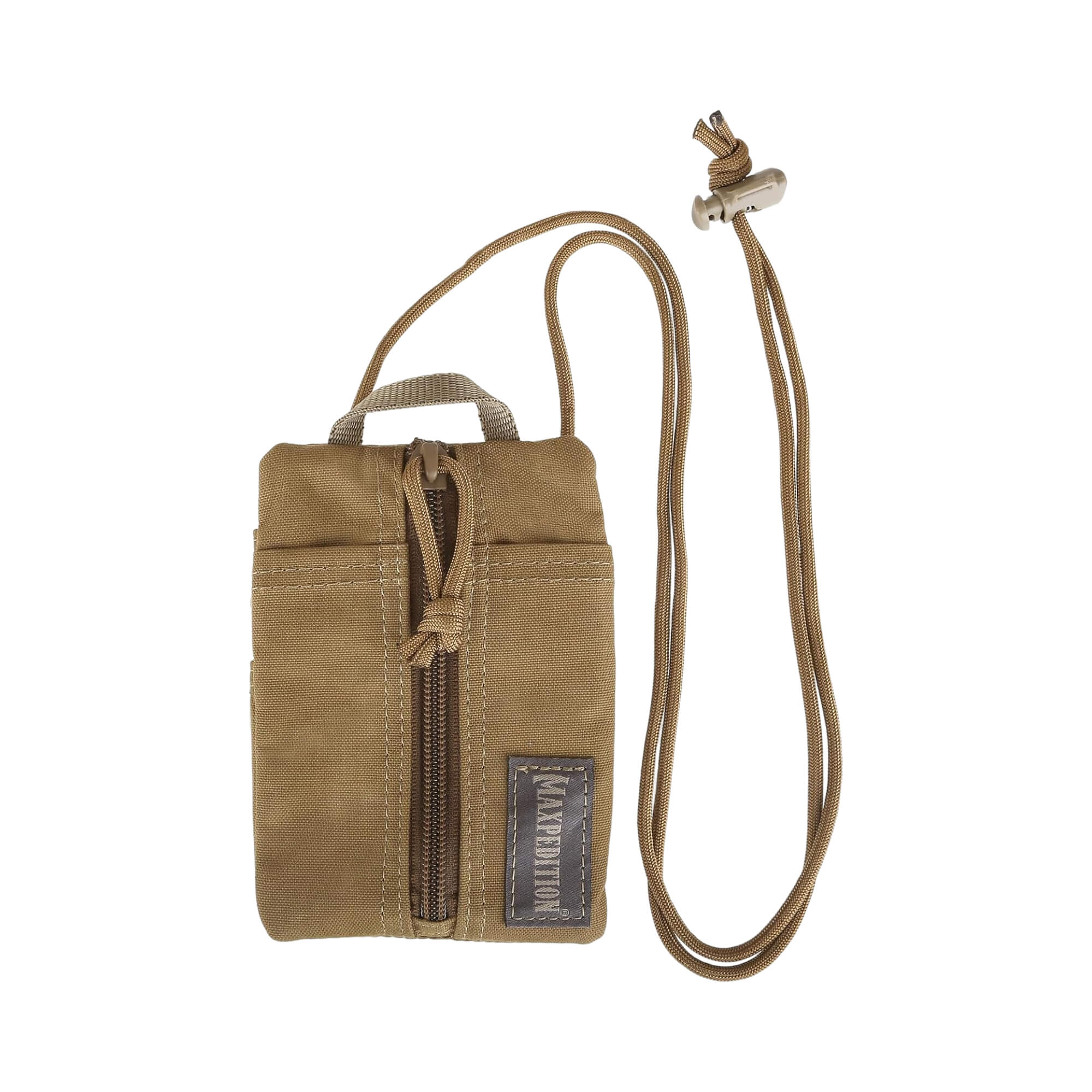 Maxpedition Platy Pocket Organizer 4×6 Dark Tan — плоский кишеньковий органайзер з відділеннями