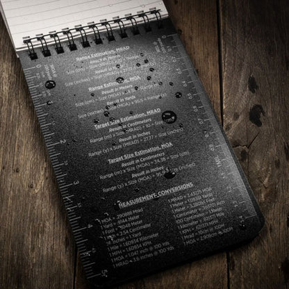 Блокнот стрілецький Rite in the Rain Top Spiral 4 x 6" D.O.P.E. Logbook